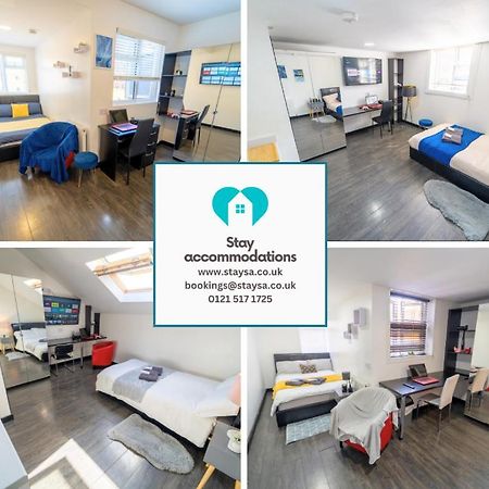 Staysa Equipped Studios Near Qe And Uob In Guesthouse Close To The City! Birmingham Dış mekan fotoğraf